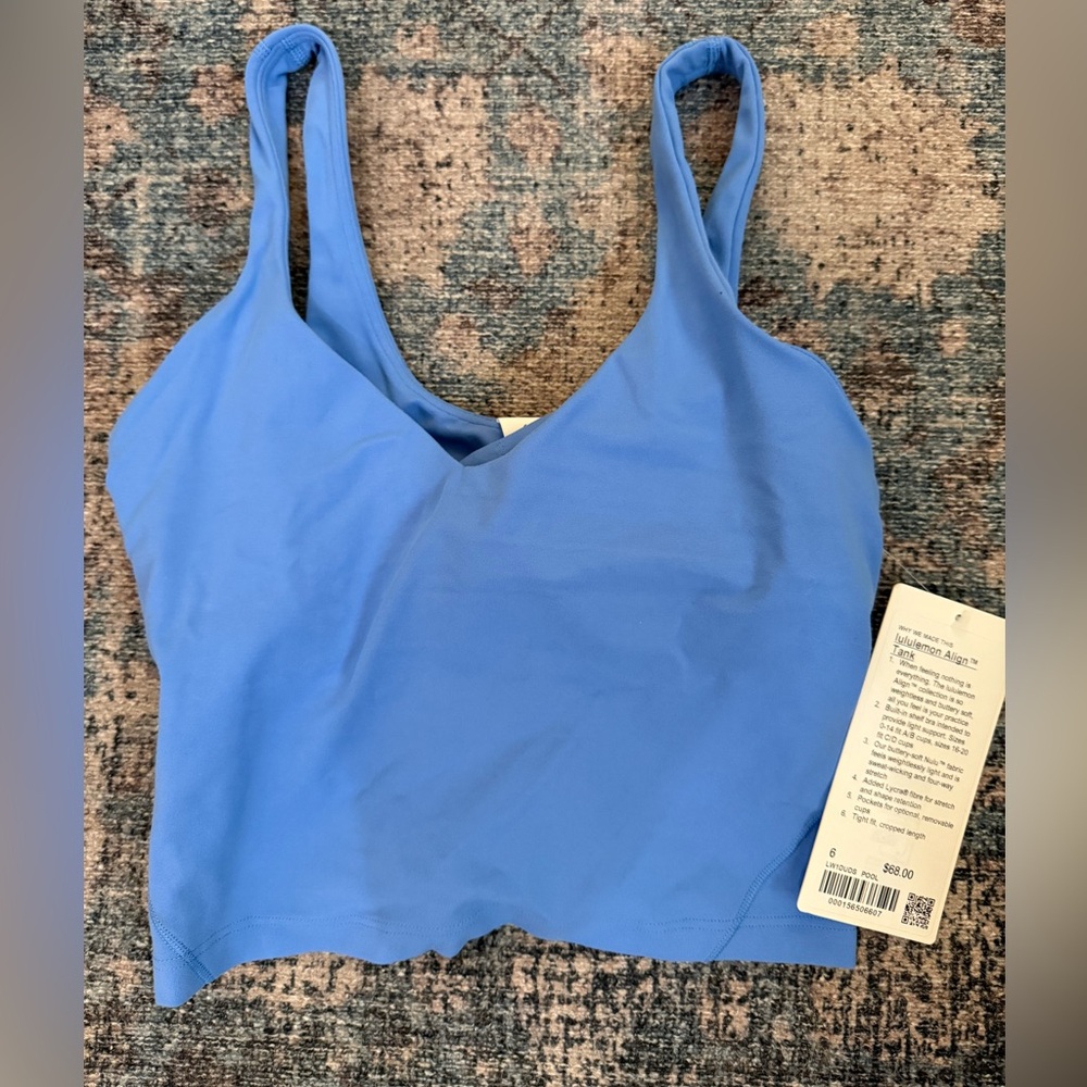 Lululemon align tank NTW - cups removed